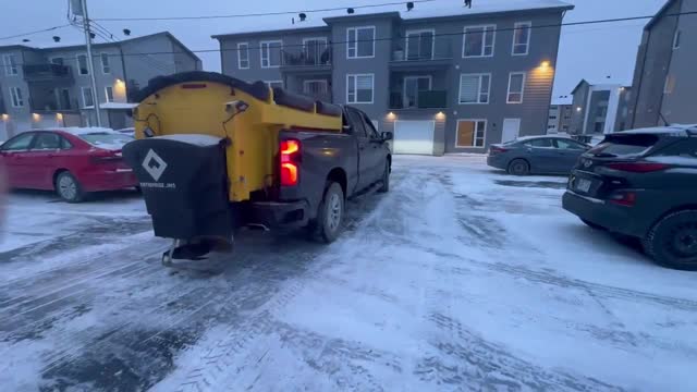 Déneigement commercial